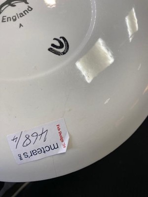 Lot 468 - CAROL CUTLER FOR POOLE POTTERY, FOUR CIRCULAR DISHES