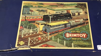 Lot 546 - BRIMTOY ELECTRIC TRAIN SET