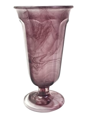 Lot 429 - ART DECO GLASS VASE