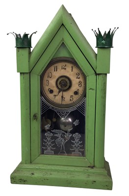 Lot 336 - VINTAGE MANTEL CLOCK