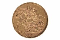 Lot 536 - GOLD SOVEREIGN DATED 1891