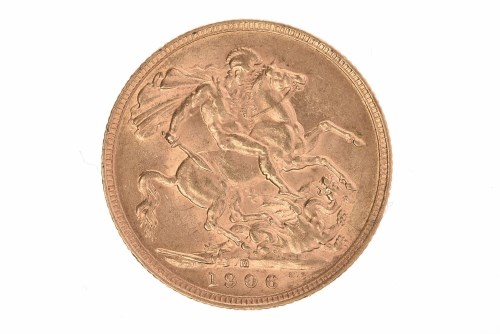 Lot 539 - GOLD SOVEREIGN DATED 1906