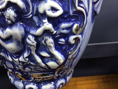 Lot 68 - ITALIAN MAJOLICA GARNITURE