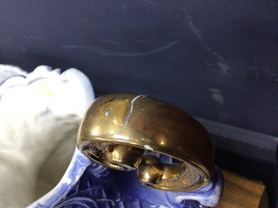 Lot 68 - ITALIAN MAJOLICA GARNITURE