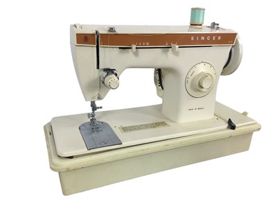 Lot 108 - TWO SINGER SEWING MACHINES