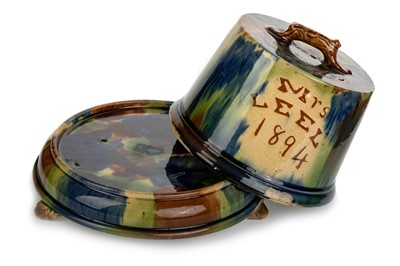 Lot 526 - SEATON POTTERY, CHEESE DISH AND COVER