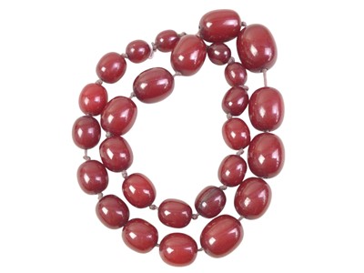 Lot 205 - TWO CONTEMPORARY NECKLACES