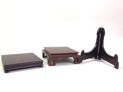 Lot 170 - COLLECTION OF CHINESE AND ASIAN HARDWOOD STANDS