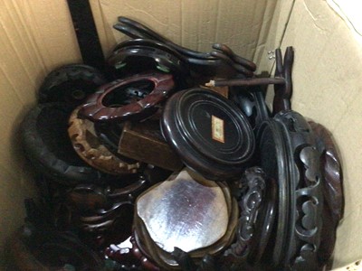 Lot 170 - COLLECTION OF CHINESE AND ASIAN HARDWOOD STANDS