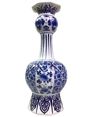 Lot 168 - DELFT POTTERY VASE