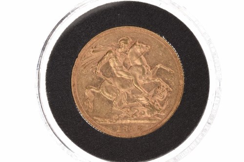 Lot 549 - GOLD SOVEREIGN DATED 1888 in capsule