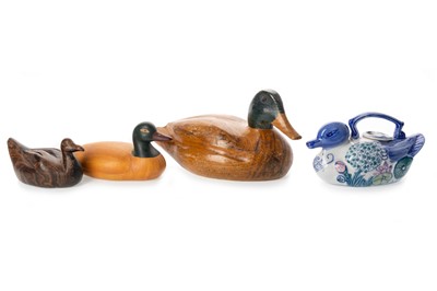 Lot 538 - TWO DECOY DUCKS