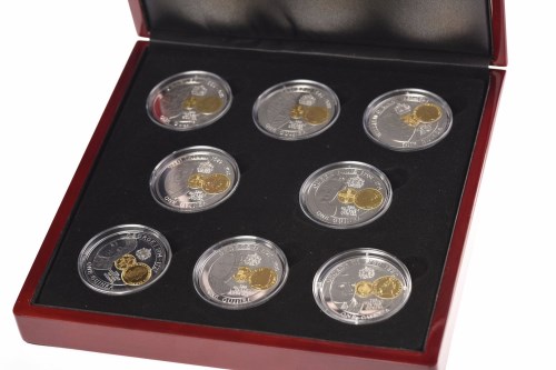 Lot 550 - ANNIVERSARY OF THE GUINEA SILVER PROOF SET...