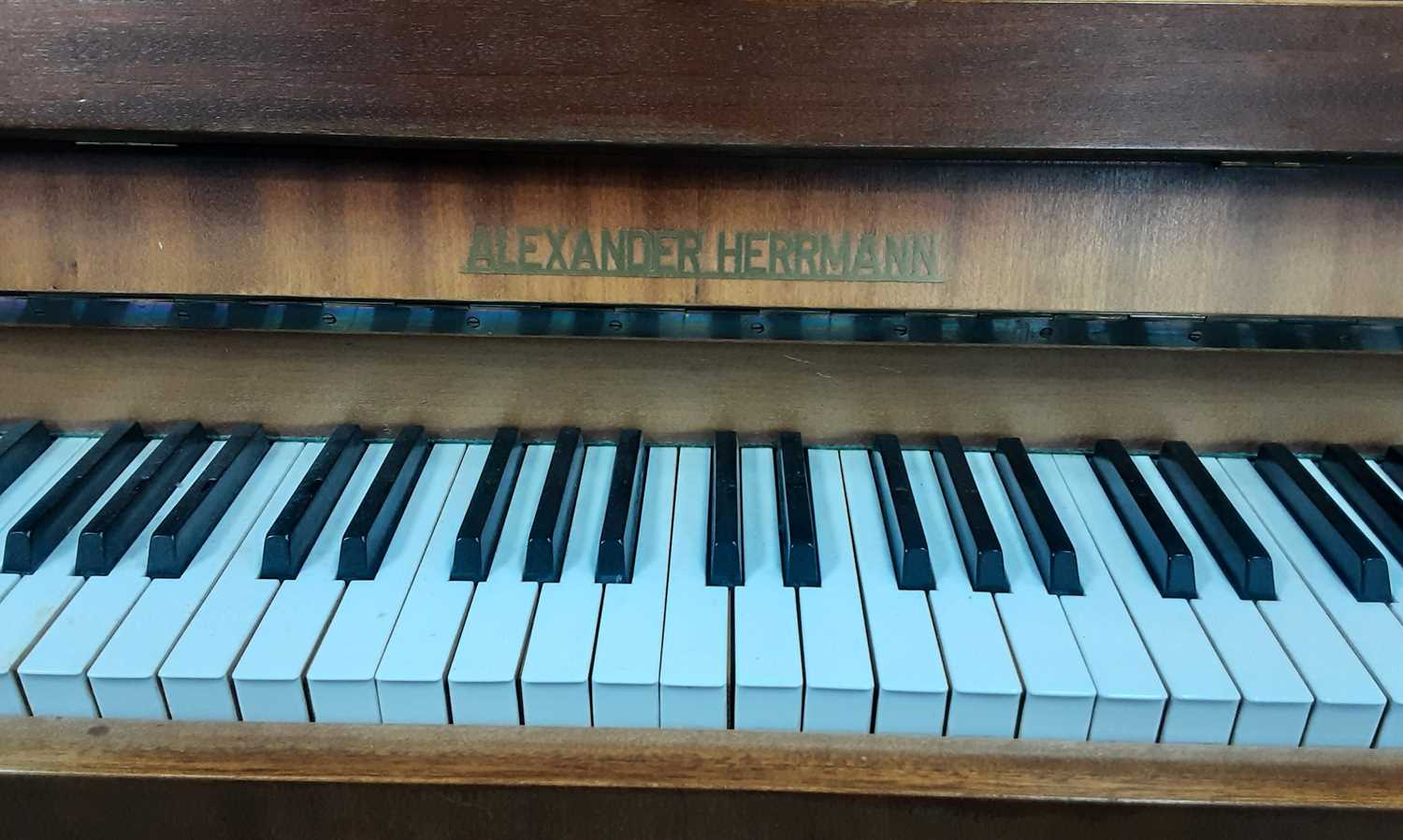 Lot 49 - MODERN UPRIGHT PIANO