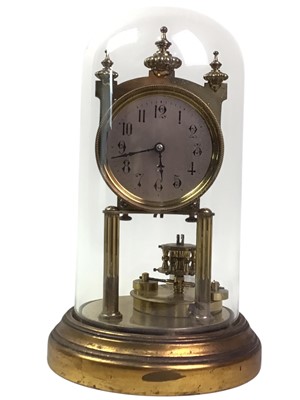 Lot 118 - GUSTAV BECKER MEDAILLE D'OR ANNIVERSARY CLOCK