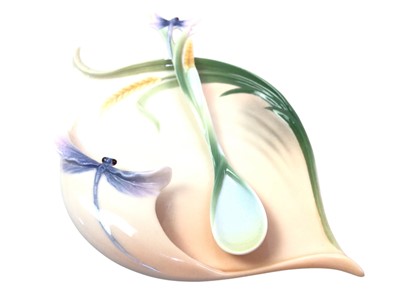 Lot 133 - MEISSEN DRAGON VASE