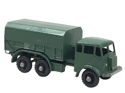 Lot 134 - COLLECTION OF VINTAGE LESNEY DIECAST MILITARY VEHICLES