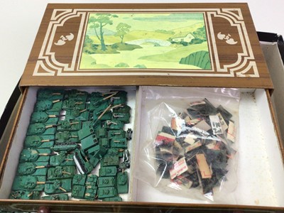 Lot 134 - COLLECTION OF VINTAGE LESNEY DIECAST MILITARY VEHICLES