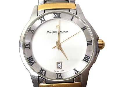 Lot 178 - MAURICE LACROIX GENTS BI-METAL QUARTZ WRIST WATCH