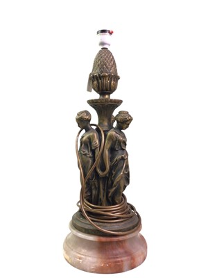 Lot 189 - FIGURAL TABLE LAMP