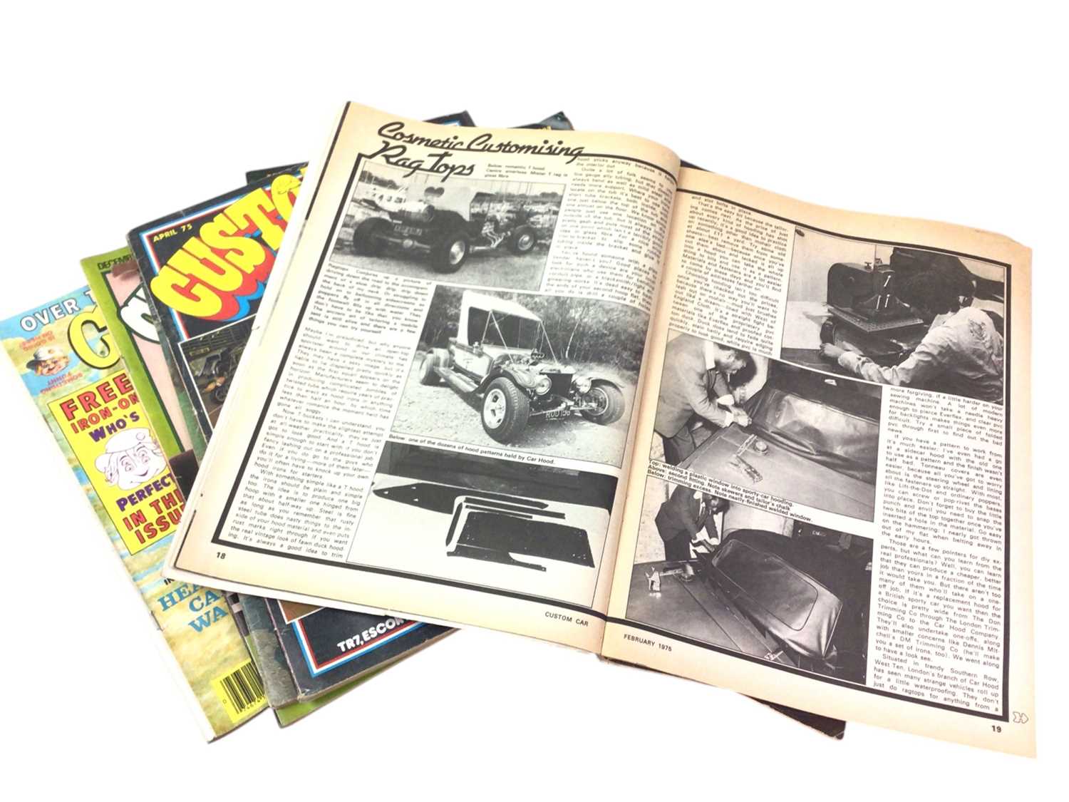 Lot 329 - CUSTOM CAR MAGAZINE