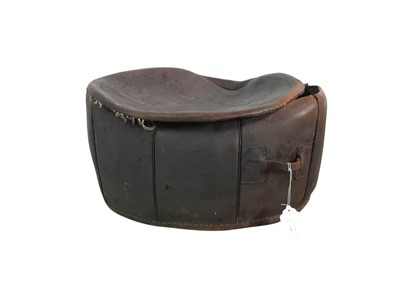 Lot 338 - MID CENTURY MAHOGANY SPINNING CHAIR