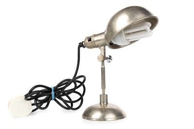 Lot 543 - ATTRIBUTED TO METEK, INDUSTRIAL ALUMINIUM DESK LAMP