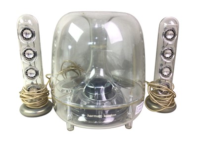 Lot 239 - SET OF RETRO STYLE 'APPLE' SPEAKERS