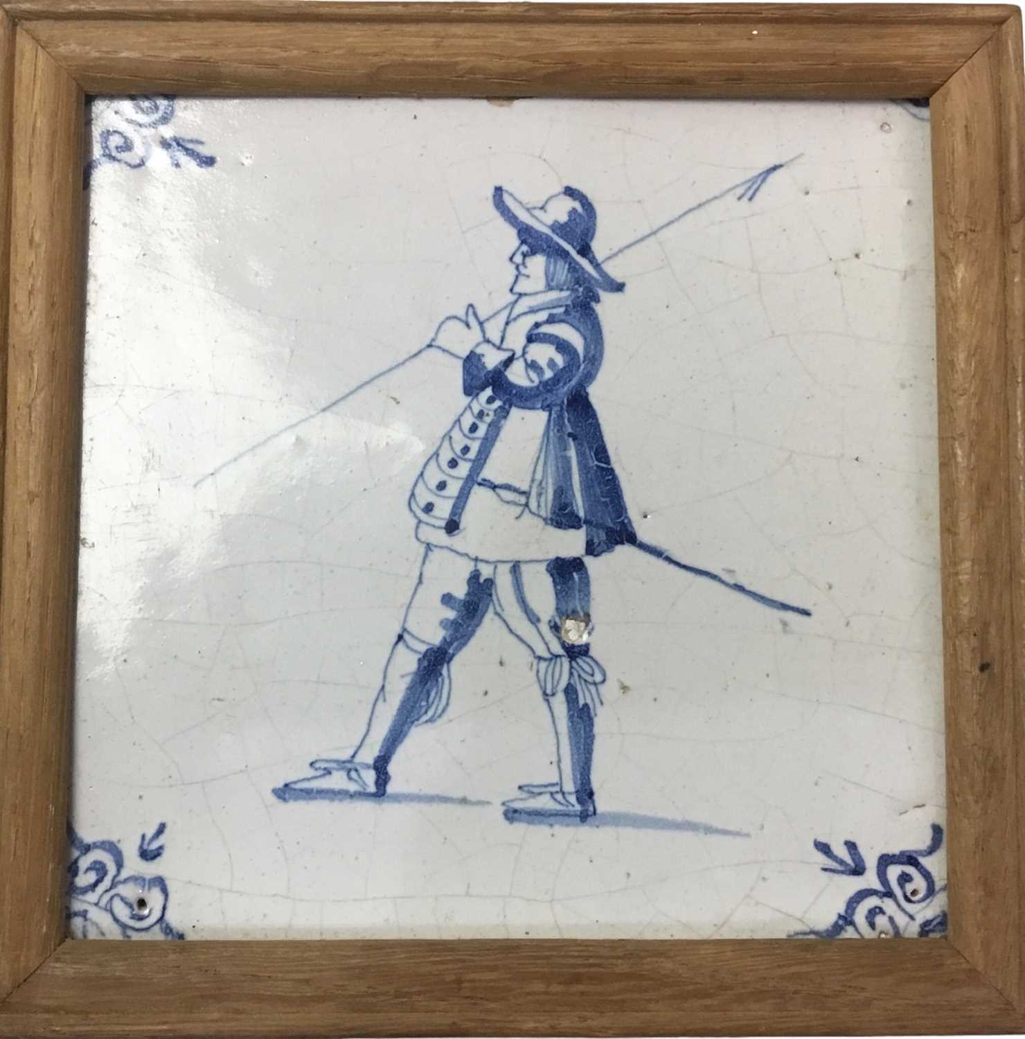 Lot 240 - DUTCH DELFT TILE