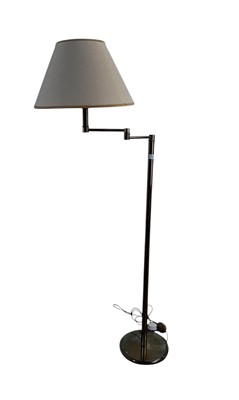 Lot 310 - CONTEMPORARY BRASS FLOOR LAMP