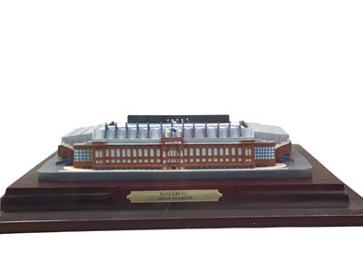 Lot 366 - MINIATURE MODEL OF IBROX STADIUM
