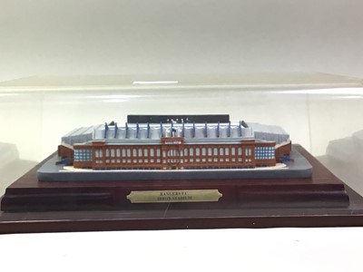 Lot 366 - MINIATURE MODEL OF IBROX STADIUM