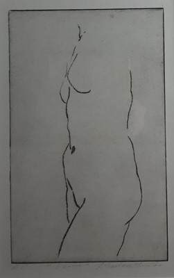 Lot 315 - NUDE TORSO PRINT