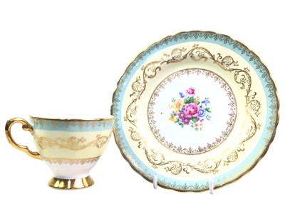 Lot 396 - TUSCAN PART TEA SERVICE