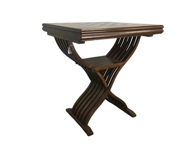 Lot 404 - CHESS / GAMES TABLE