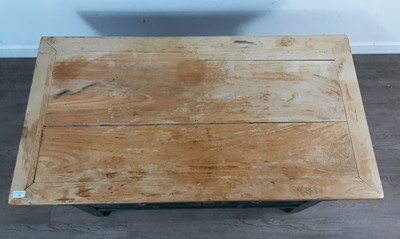 Lot 148 - CHINESE OAK COFFEE TABLE