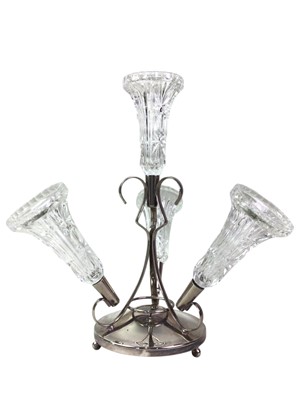 Lot 525 - GROUP OF SILVER PLATE