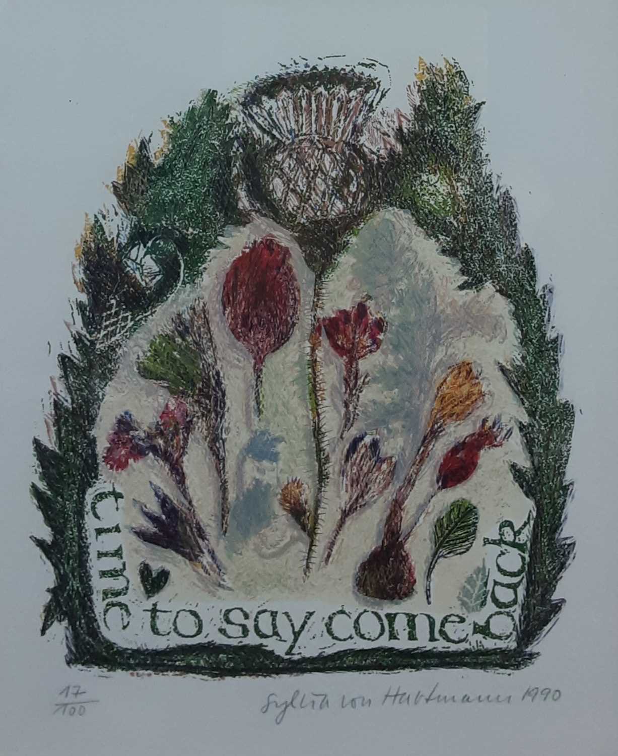 Lot 539 - * SYLVIA VON HARTMANN RSW SSA SSWA