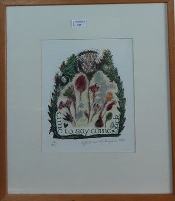 Lot 539 - * SYLVIA VON HARTMANN RSW SSA SSWA