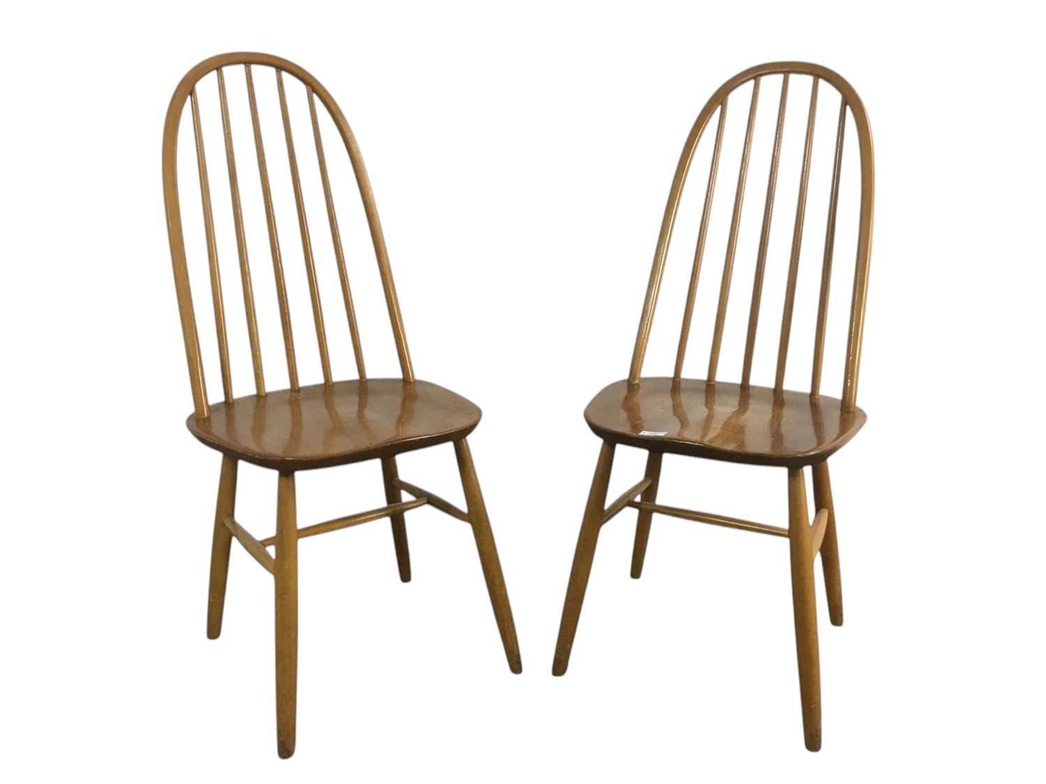 Lot 408 - SET OF FOUR KITCHEN CHAIRS