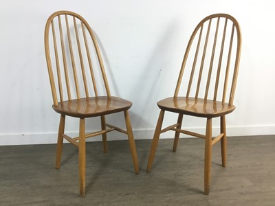 Lot 408 - SET OF FOUR KITCHEN CHAIRS
