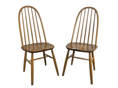 Lot 408 - SET OF FOUR KITCHEN CHAIRS