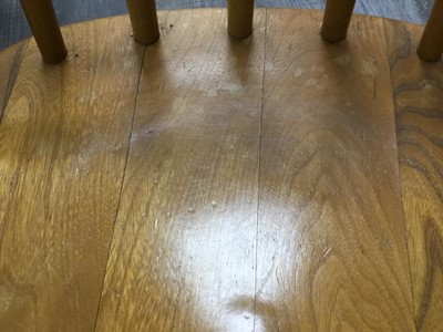 Lot 408 - SET OF FOUR KITCHEN CHAIRS