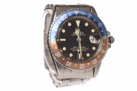 Lot 754 - GENTLEMAN'S ROLEX OYSTER PERPETUAL GMT-MASTER...