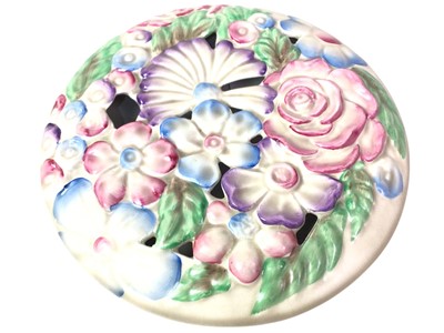 Lot 407 - CLARICE CLIFF CROCUS PATTERN BOWL