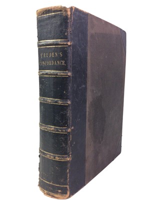 Lot 550 - CRUDEN'S CONCORDANCE, BY ALEXANDER CRUDEN