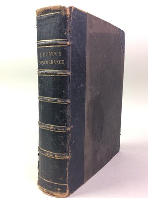 Lot 550 - CRUDEN'S CONCORDANCE, BY ALEXANDER CRUDEN