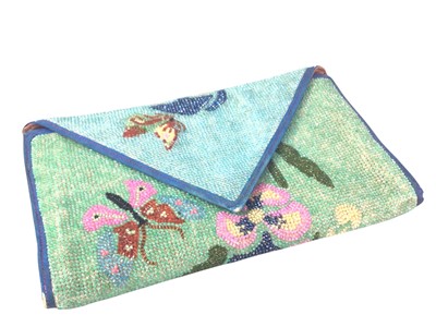 Lot 572 - ITALIAN BEADWORK EVENING BAG