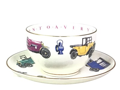 Lot 301 - ROYAL WORCESTER CUP AND SAUCER