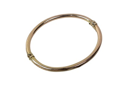 Lot 688 - GOLD BANGLE